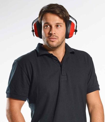 Portwest Classic Ear Protectors - RED - ONE